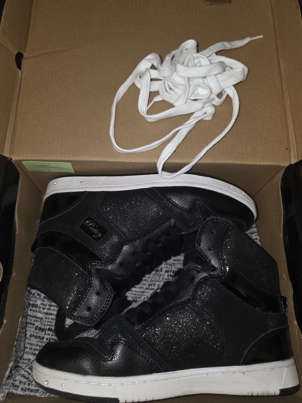 Pastry Black High Top Sneakers - Picture 9 of 10